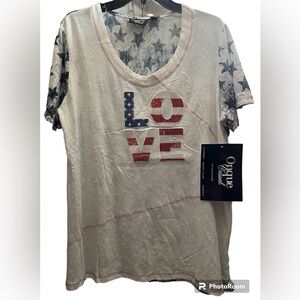 Onque casuals patriotic T-shirt